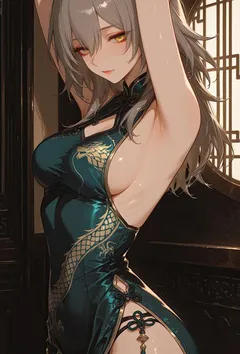 路边按摩店里发现了清纯女友?