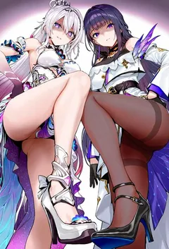 【性常识化同居】明明拥有着最强力量的退役女武神，却被利用常识催眠技术的黄毛轻易混入婚后同居生活中，肆无忌惮的让终焉律者琪亚娜和OL御姐雷电芽衣跪在胯下每日侍奉，满足着他这个第三者的衣食住行和大鸡巴～❤